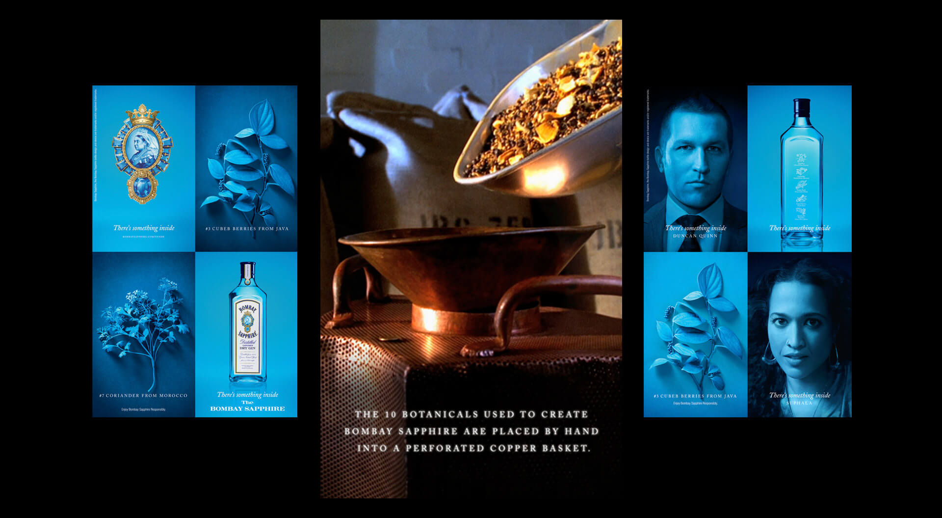 Bacardi Global Travel Retail, Bombay Sapphire brand identity with Duncan Quinn and New York-based tabla protégé, Suphala promotion campaigns travel retail