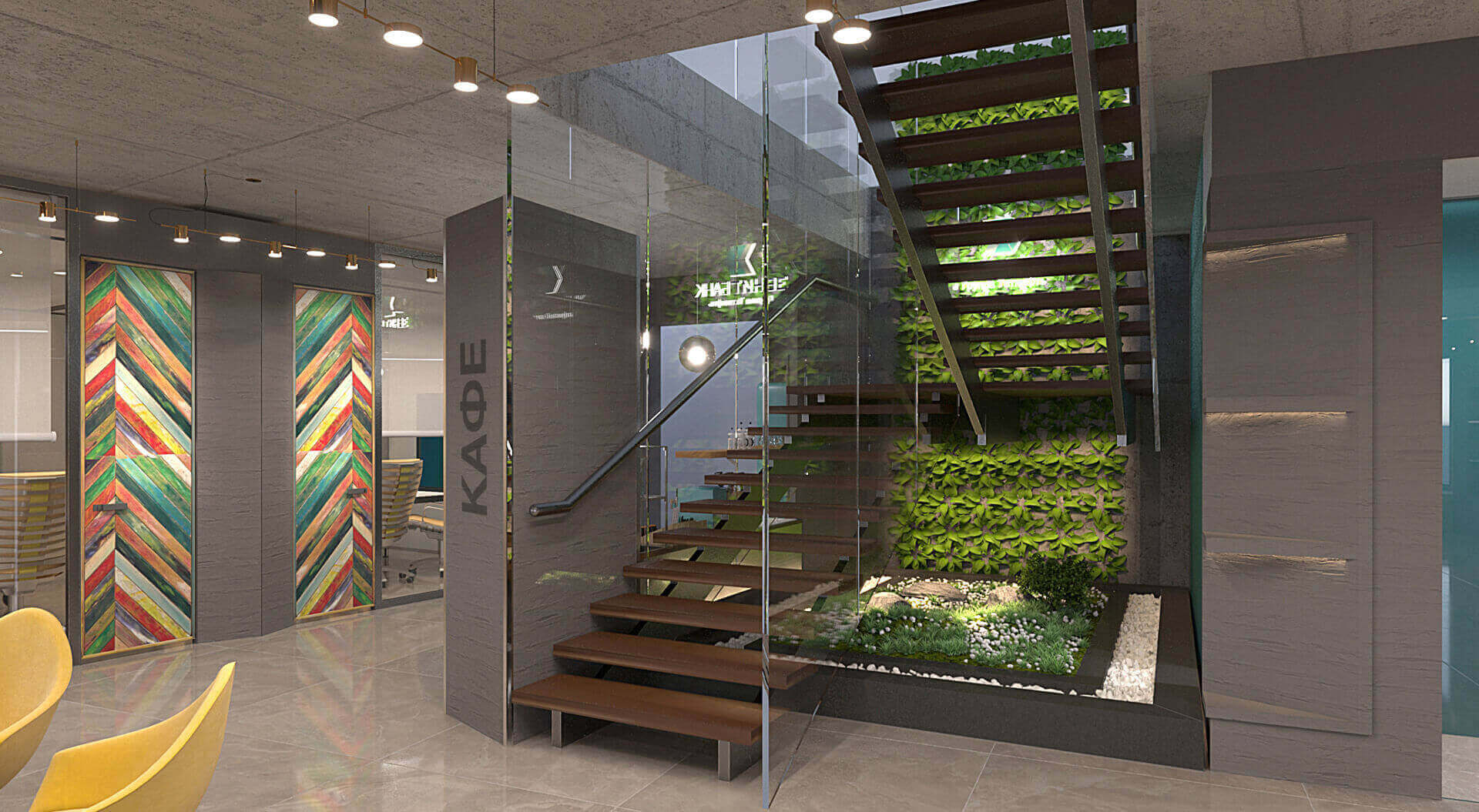 Bank Interior Design Planning, Marketing Financial Services and Graphic Communication - CampbellRigg Agency