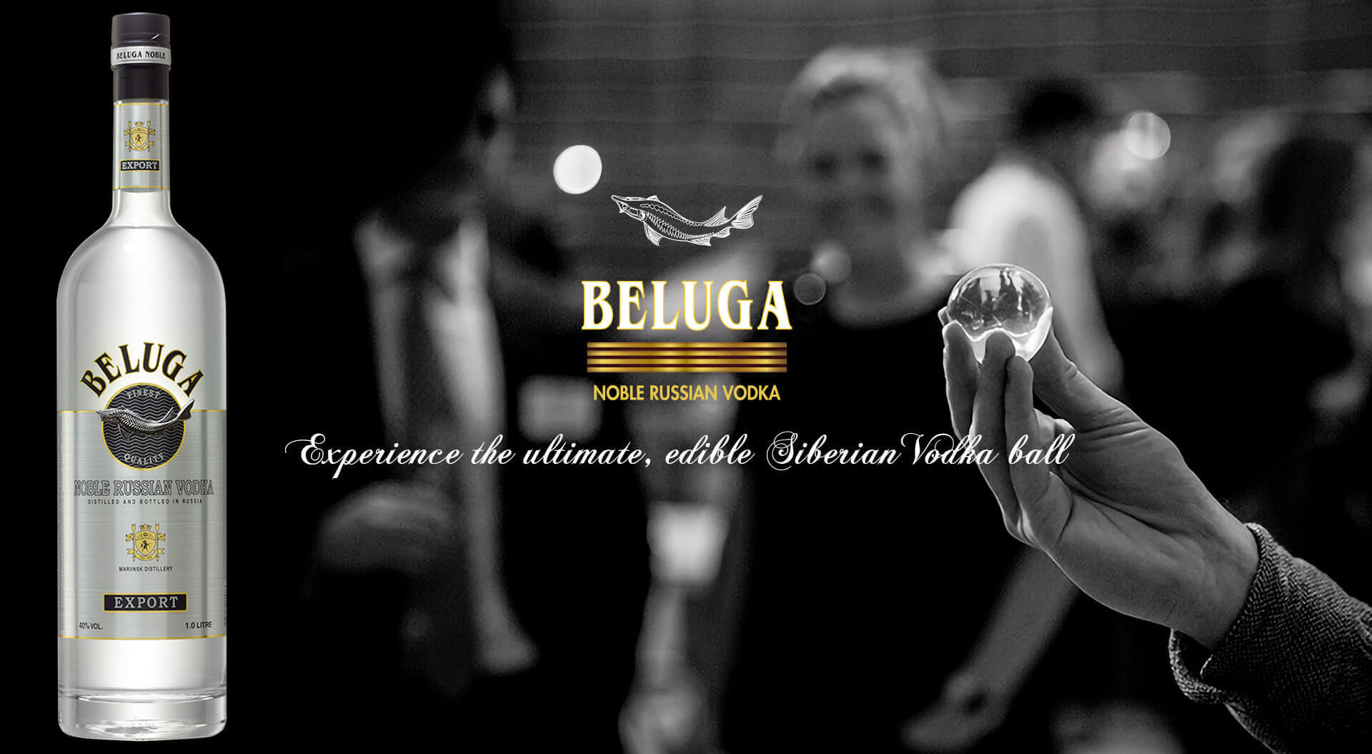 Beluga Vodka Russia, Alcohol and Retail Branding, Brand Identity, Travel Retailing Design and Graphic Communications, Airport Duty Free - CampbellRigg Agency