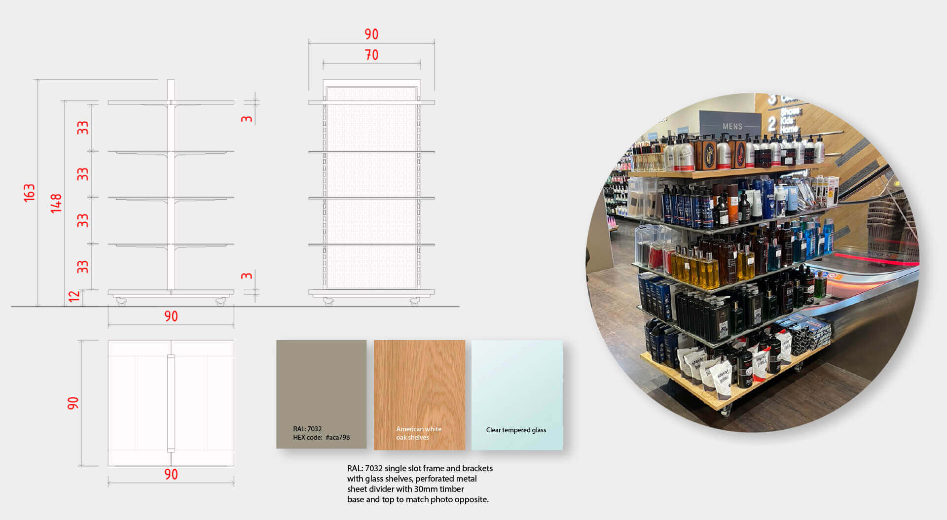 Maison Galaxy, Retail Branding, Merchandising Systems Design, Supermarket Fashion, Graphic Communications - CampbellRigg Agency