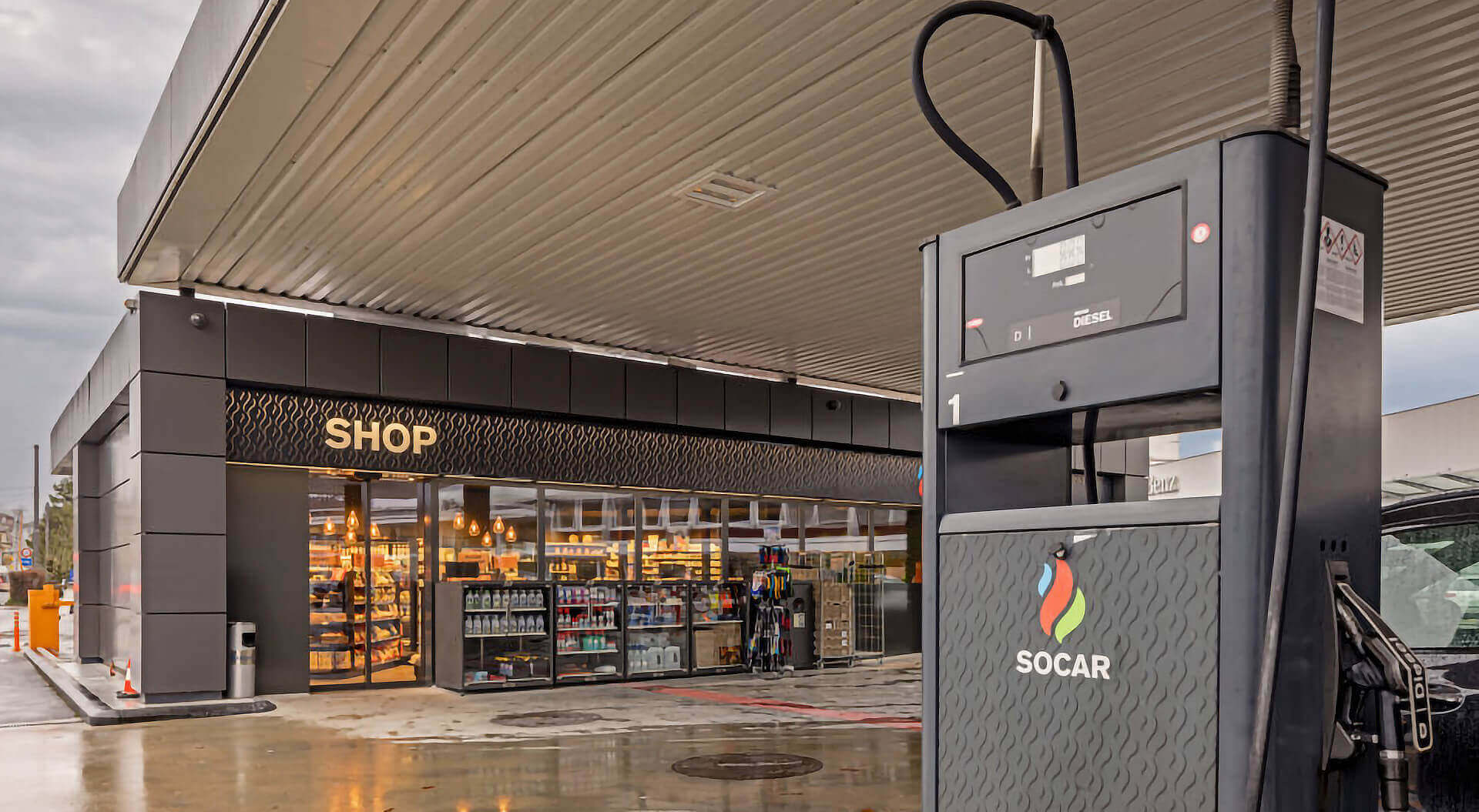 Trending Socar Petrol C-Store Benchmark, Innovative Interior Design, Graphic Wayfinding, Switzerland - CampbellRigg Agency