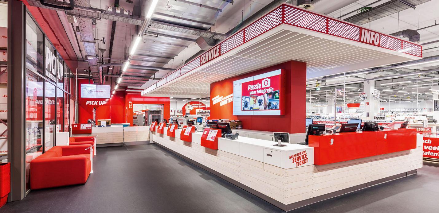Electrical store design retail trends for 2021 - Media Markt stores
