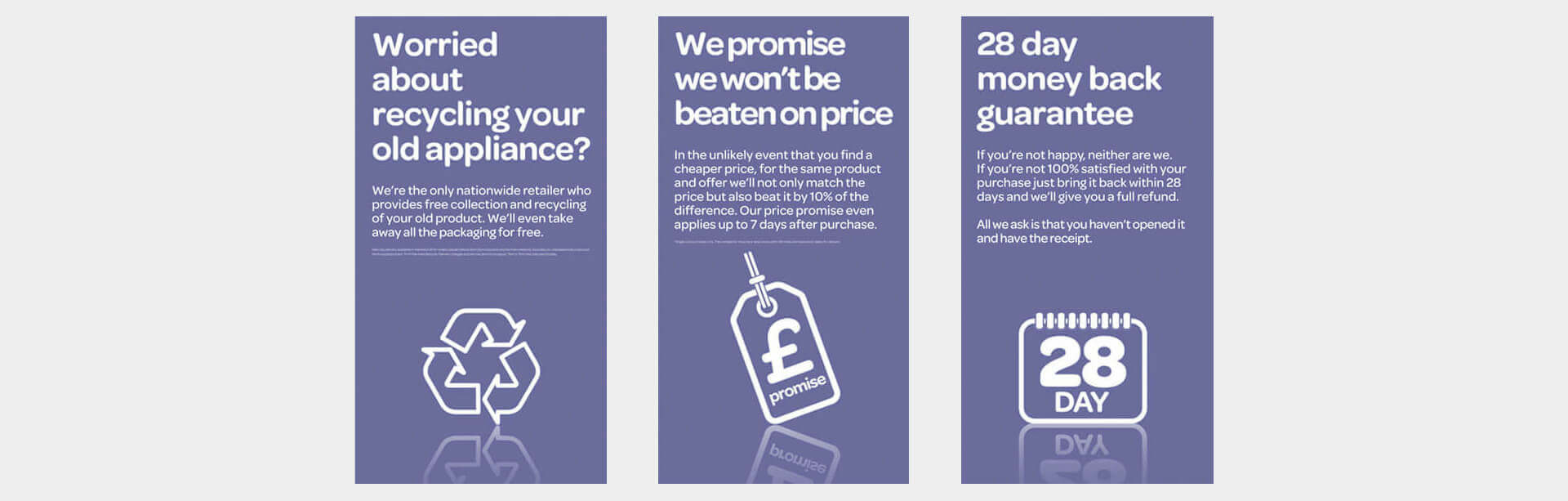 Currys PC World business point of sale communications branding Black Technology, Point of sale material, design and communication