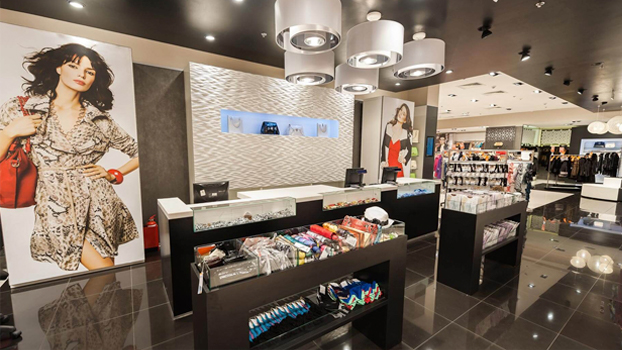 Hypermarket fashion store, best retail interior design, inspiring concepts, rebrand, new trends, ideas, marketing strategy, in-store communications format planning, shop layout, Snow Queen Russia