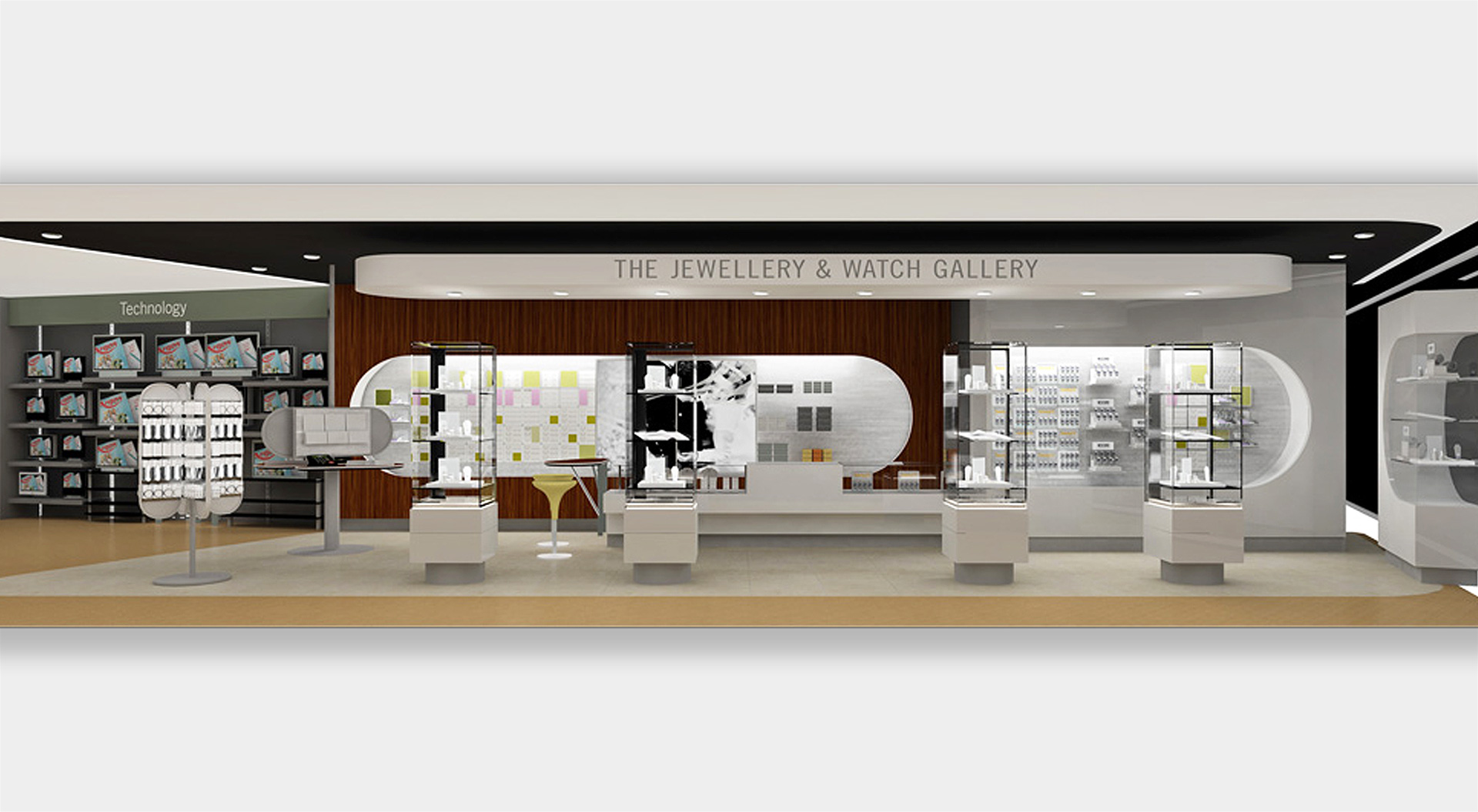 Argos Jewellery Stores interior design visual Silverburn Shopping Mall Glasgow 