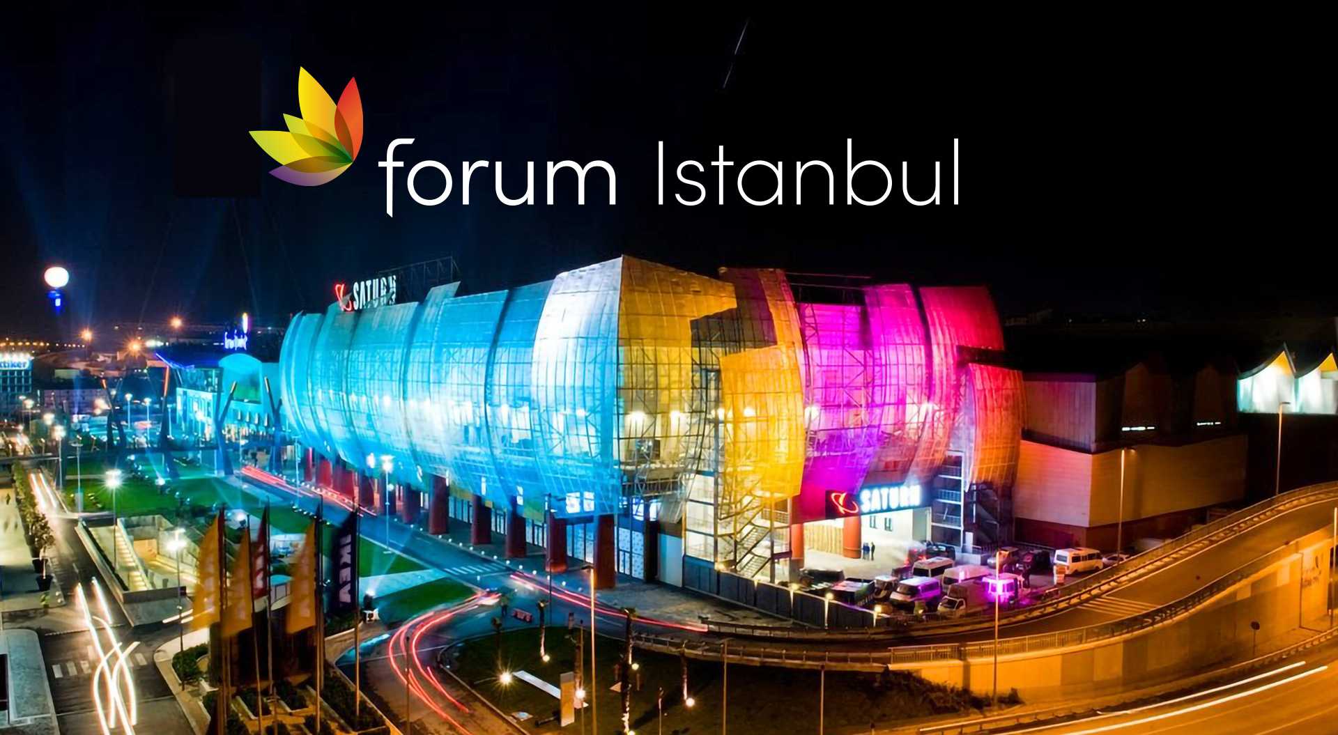 Forum Istanbul Turkey shopping mall building brand identity Forum Istanbul Shopping Mall rebranding
