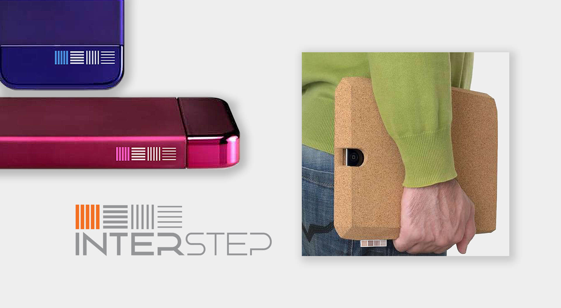 Interstep Technology rebrand identity packaging branding