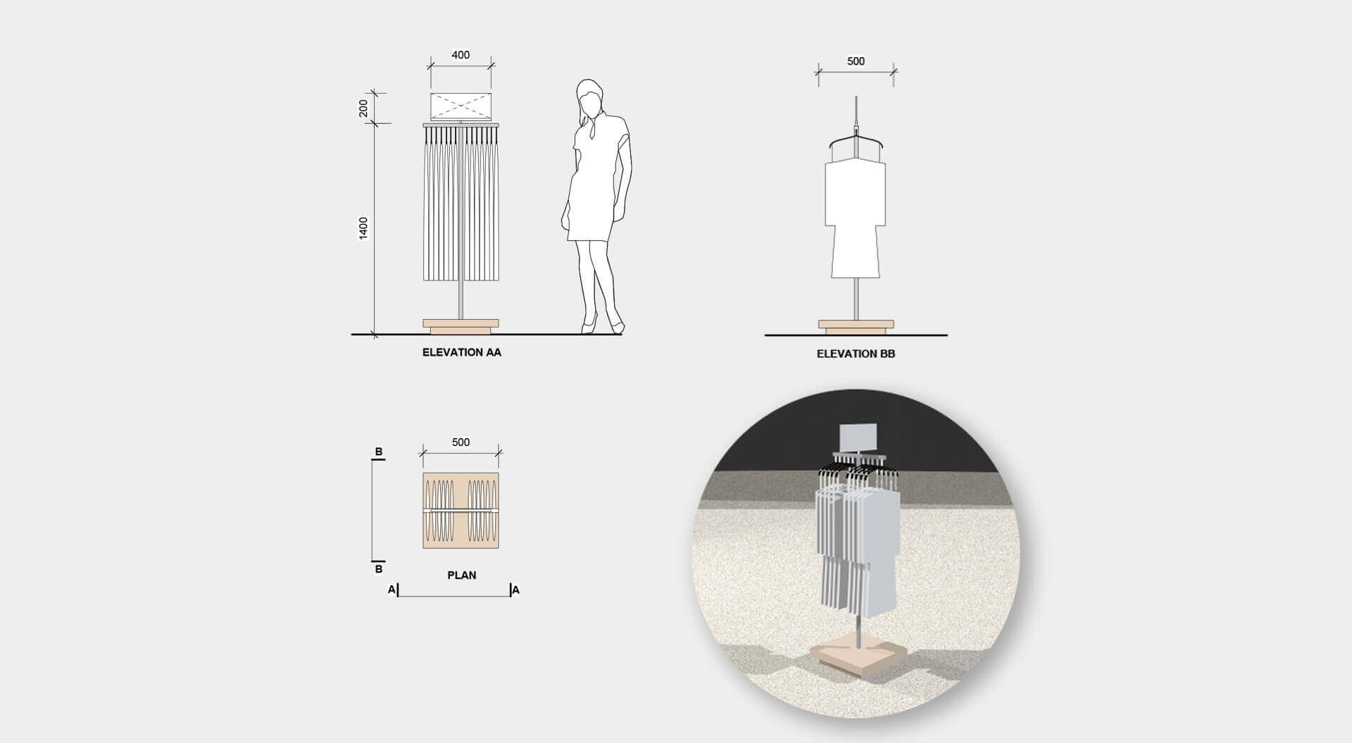 K Citymarket hypermarket fashion store merchandising system design