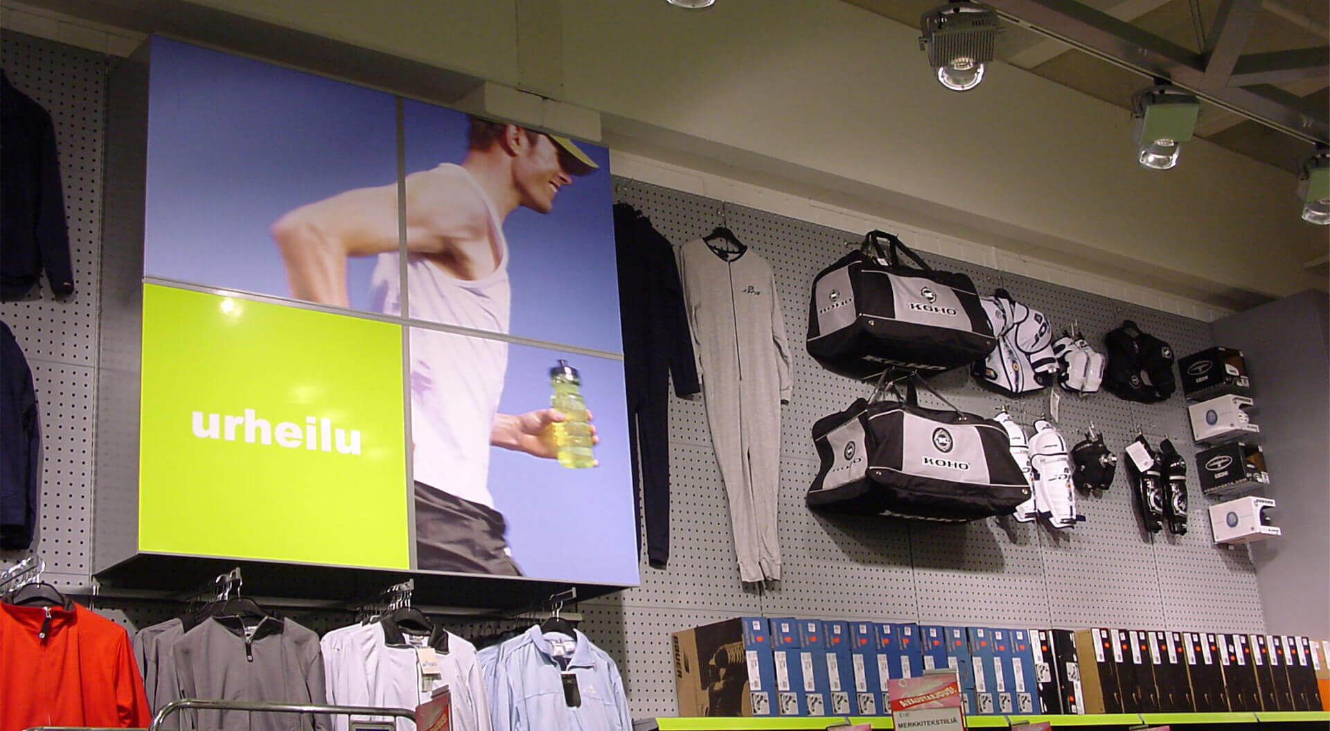 K Citymarket hypermarket fashion store sportswear department