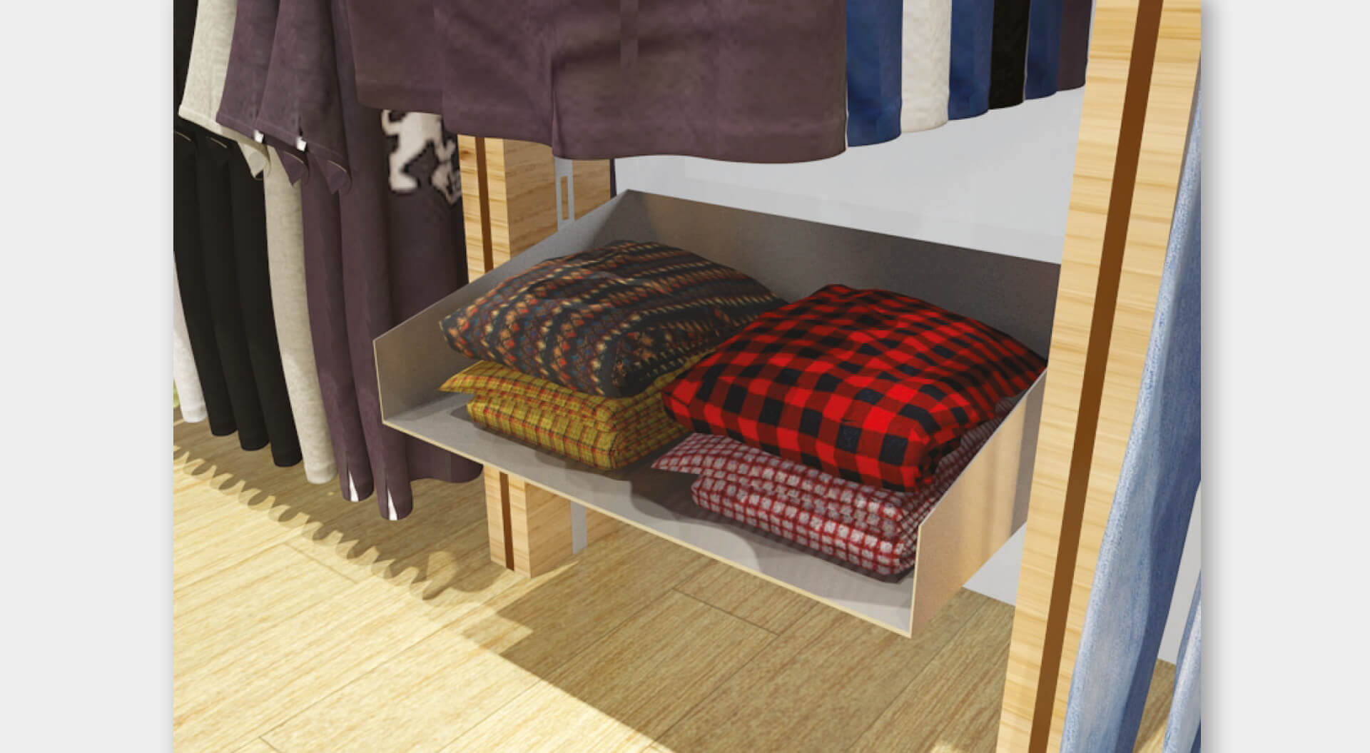 Tom Taylor fashion store design system