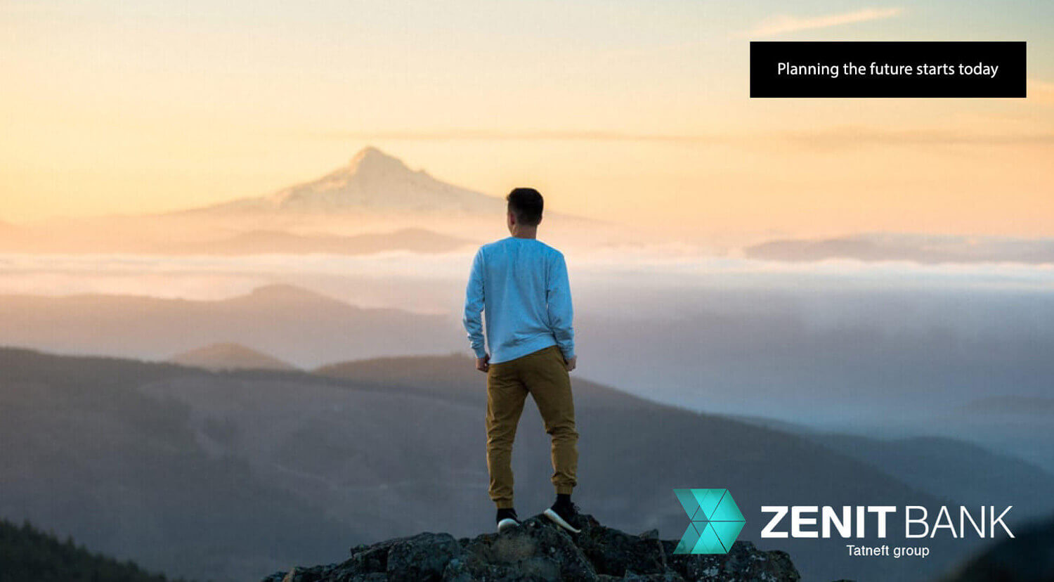 Zenit Bank Russia, “Planning the future starts today” Advertising, Financial Marketing and Branding - Campbell Rigg Agency