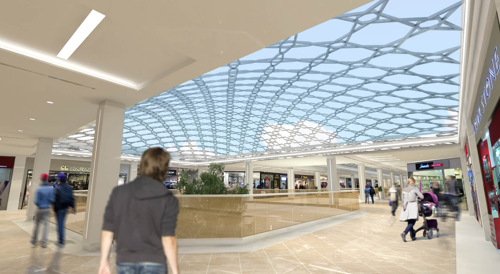Icerenkoy shopping mall Istanbul interior design of existing mall Icerenkoy shopping mall Istanbul interior design of existing mall