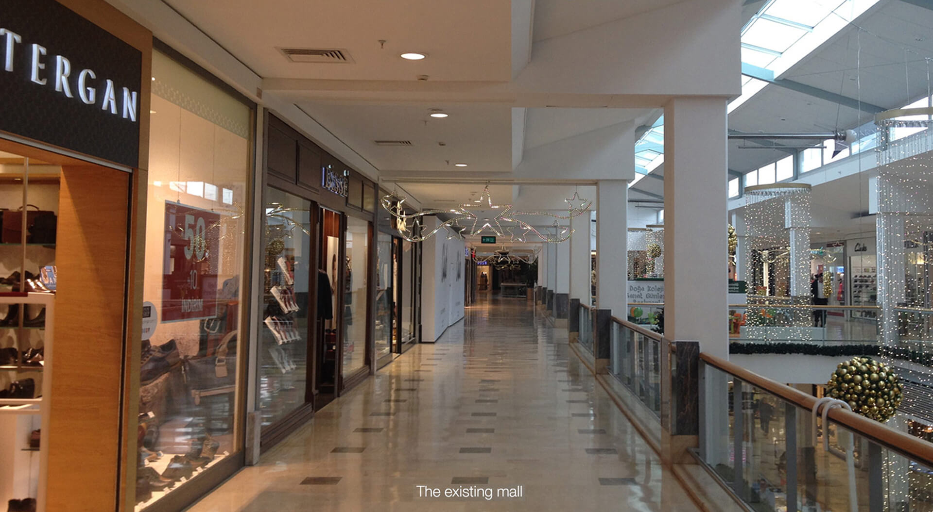 Icerenkoy shopping mall Istanbul interior design proposed mall Icerenkoy shopping mall Istanbul interior design existing mall