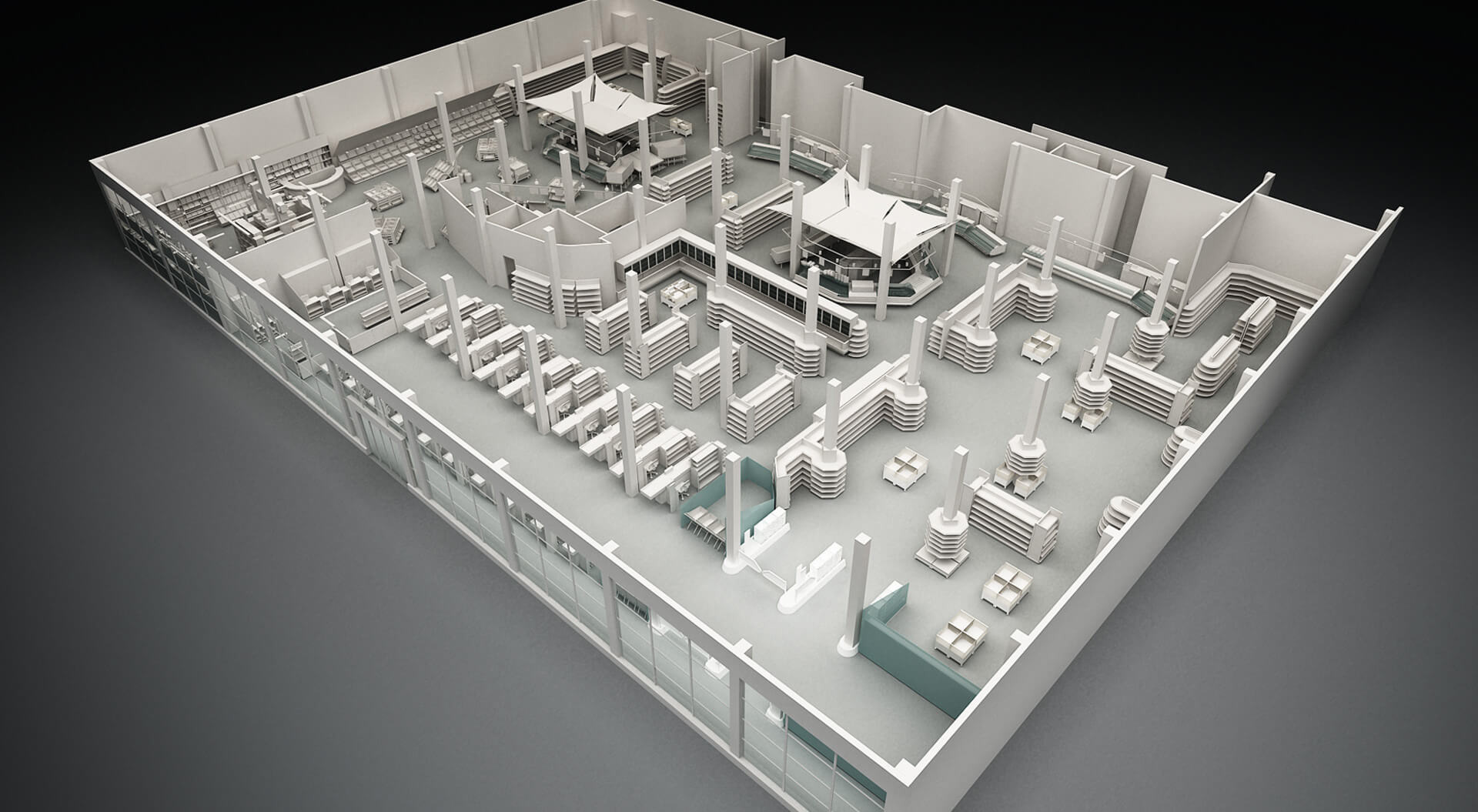 Victoria supermarket store planning merchandising system and technical drawings Victoria supermarket store planning