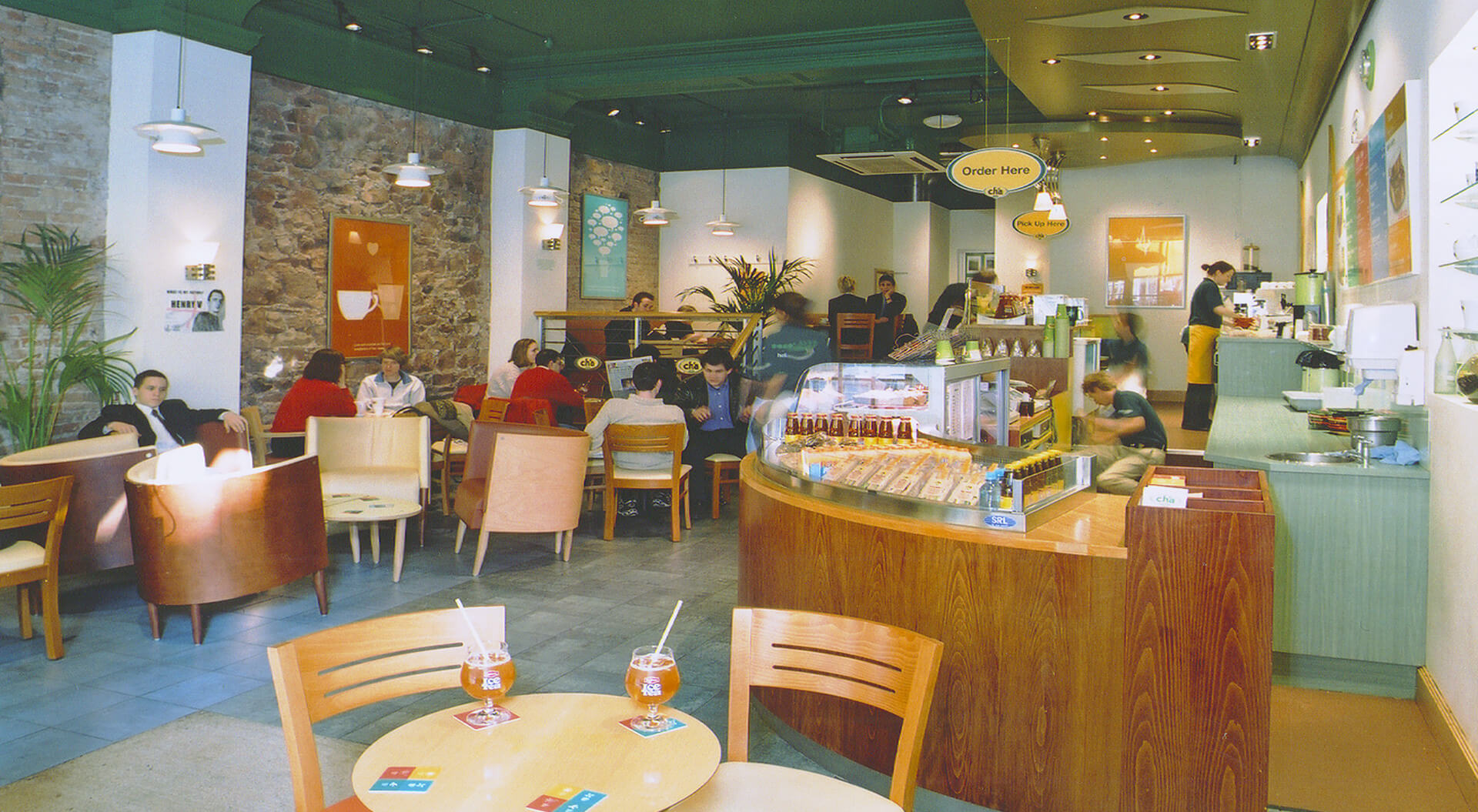Cha Teahouse café interior design and branding Cha Teahouse café interior design and branding