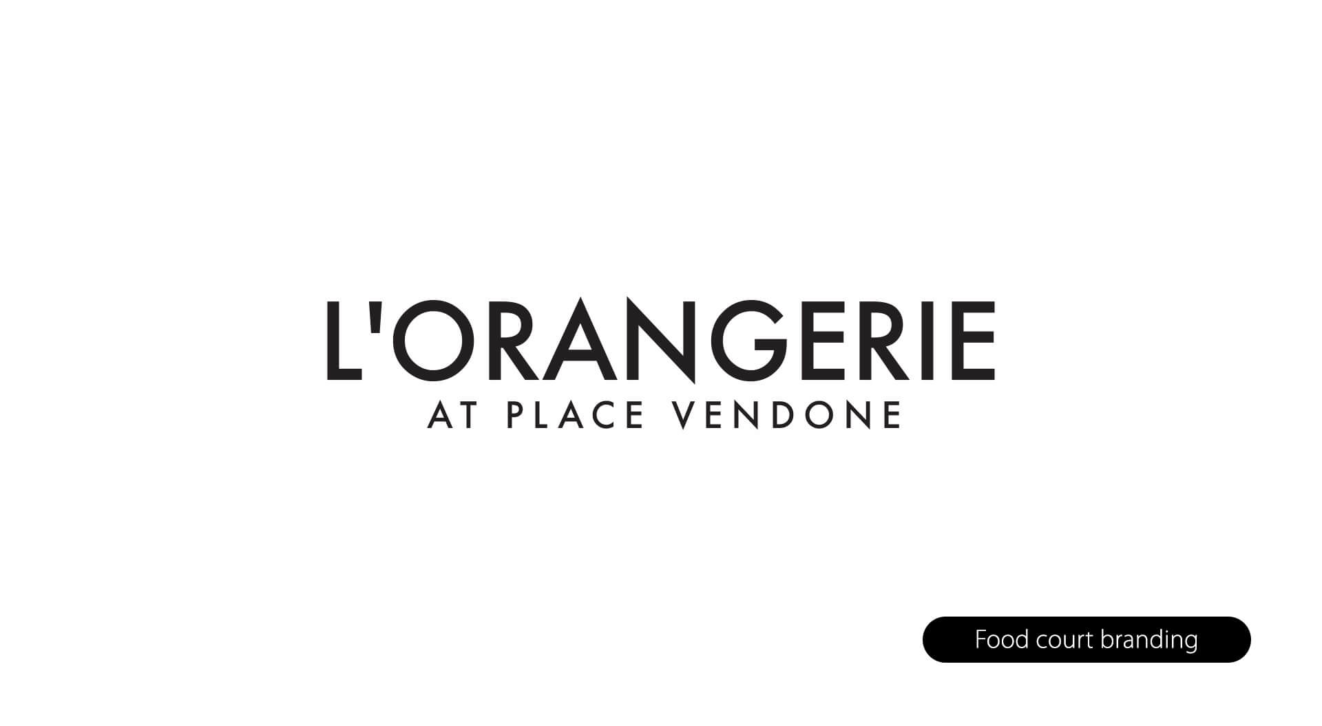 Place Vendôme Mall food court branding - Qatar