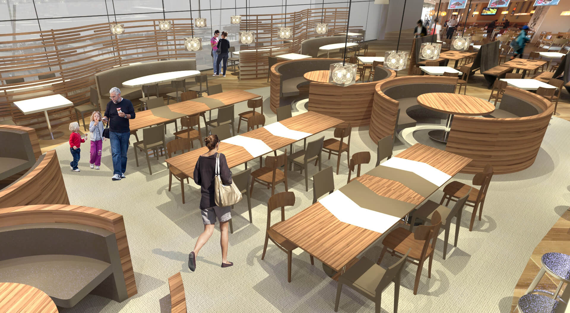 Forum Istanbul Mall Turkey – Visual of food court