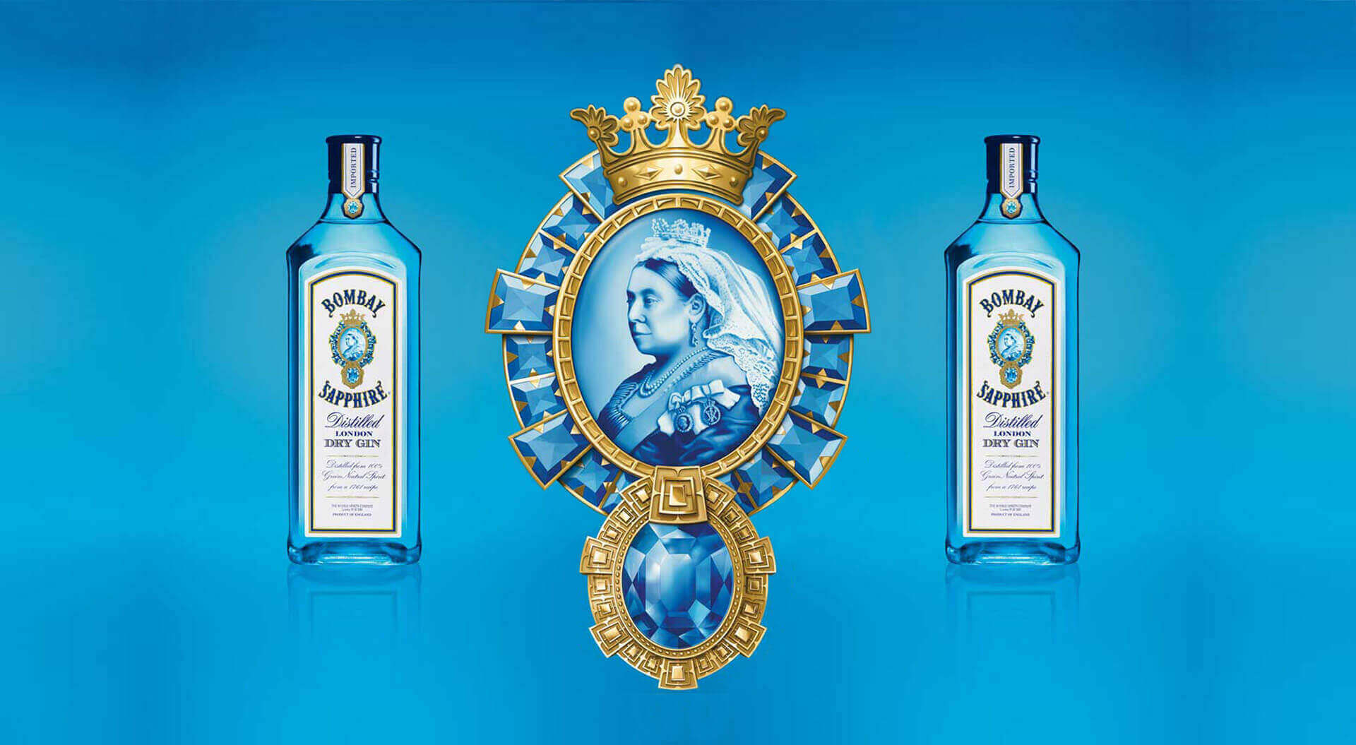 The evolution of the Bombay Sapphire brand identity