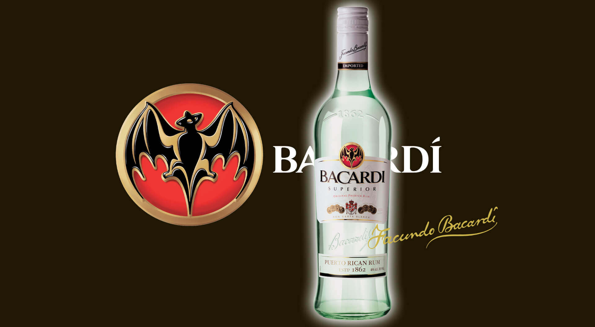 The evolution of the Bacardi brand identity
