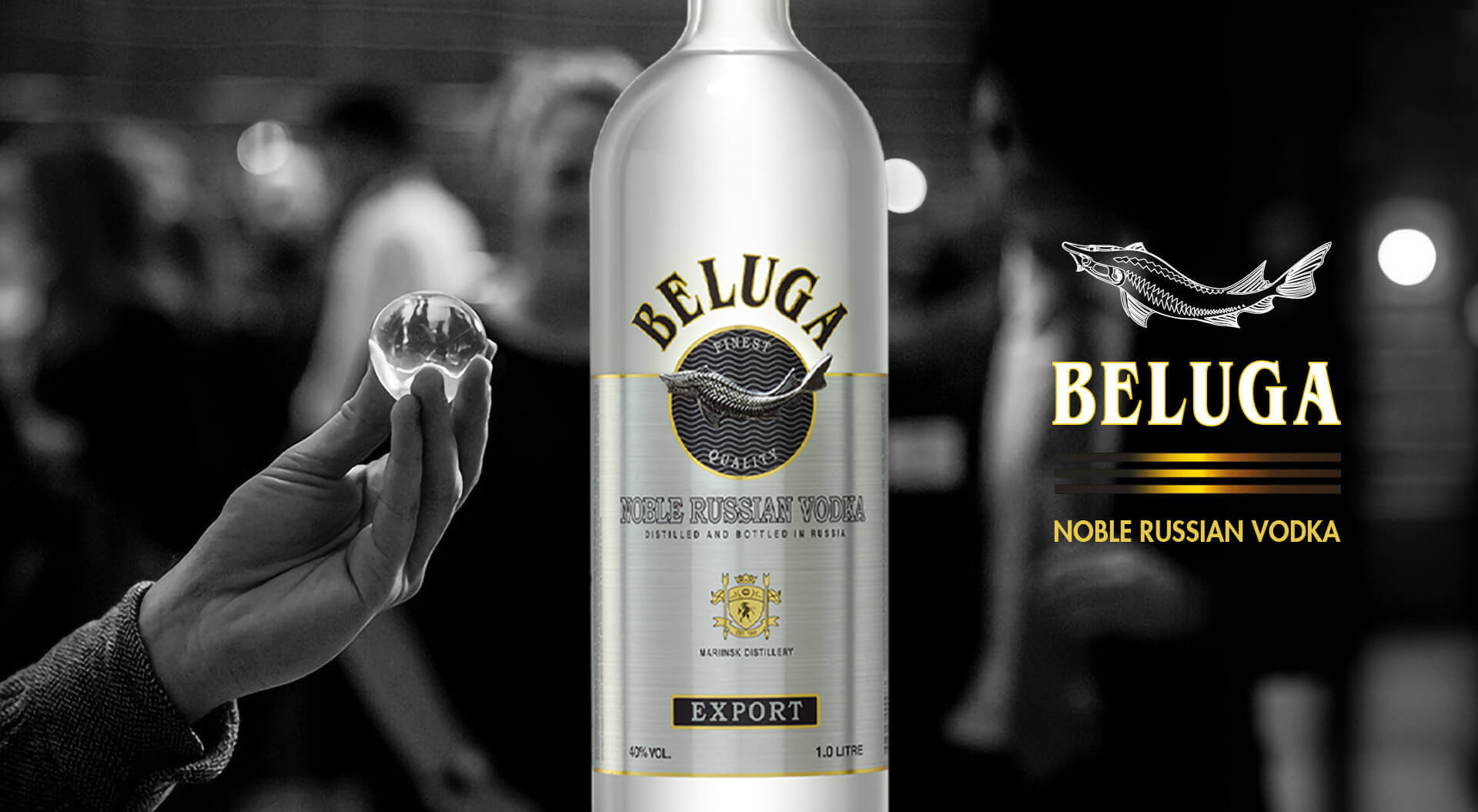 Beluga Vodka Brand Activations Airports Edible Voka Ball