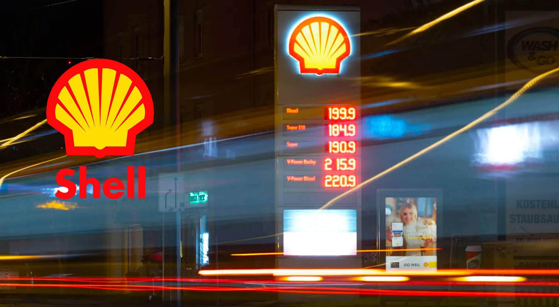Shell Petrol Forecourt – Present-Day Retail Brand Identity and Advertising Strategy