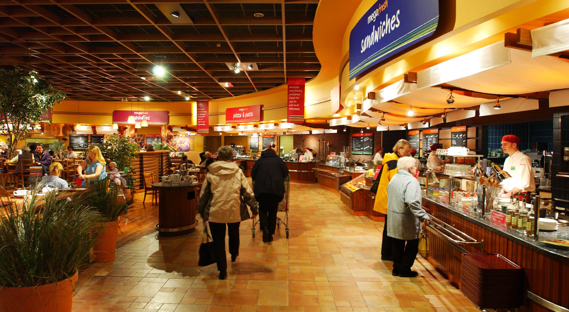 Safeway Mega Store restaurant hub