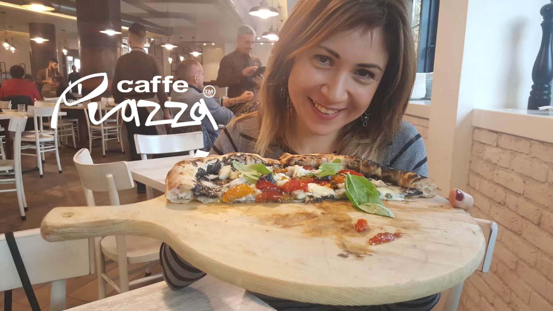 Airport Retail F&B World Duty Free Restaurants, Caffe Piazza Branding