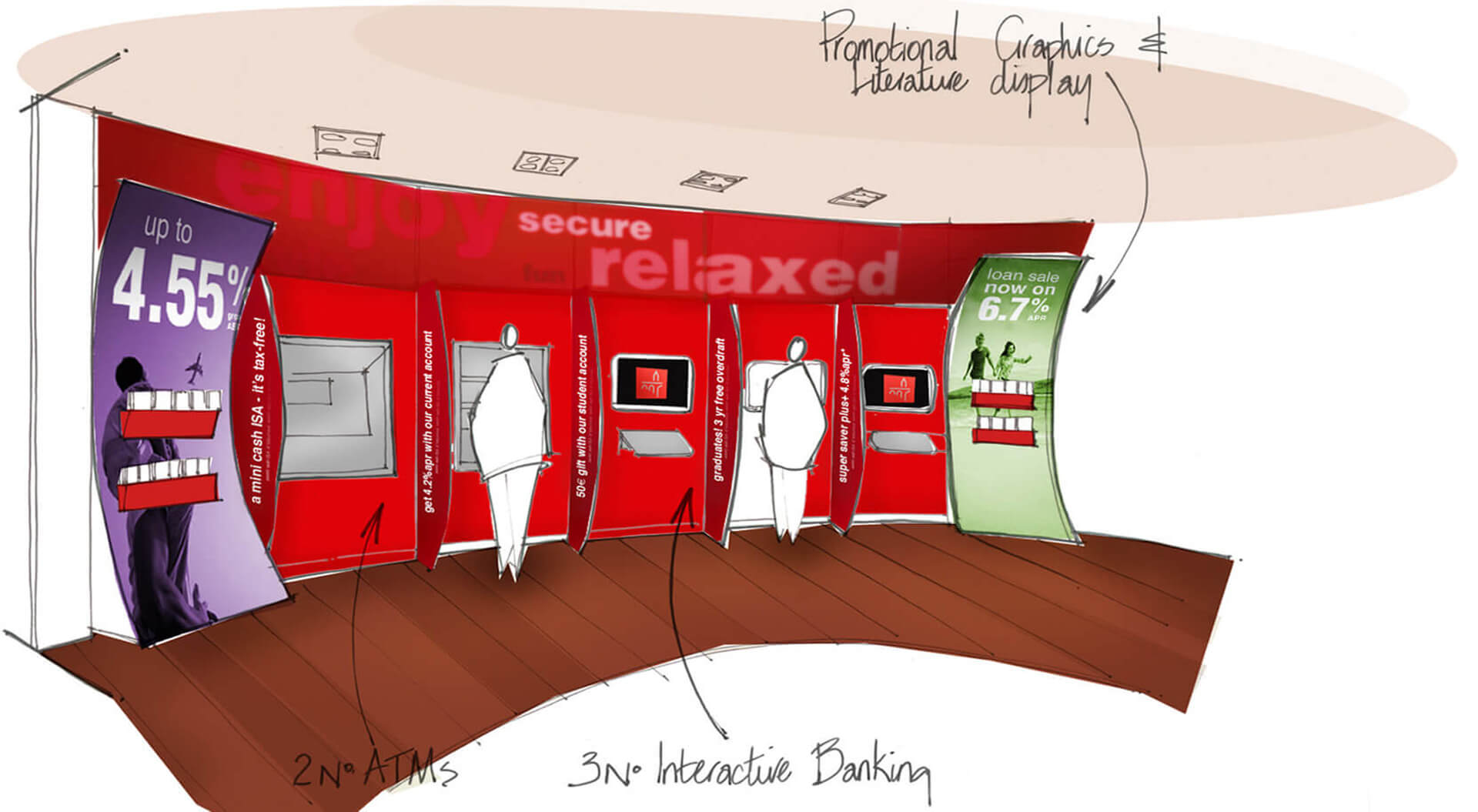 HSBC ATM Lobby
