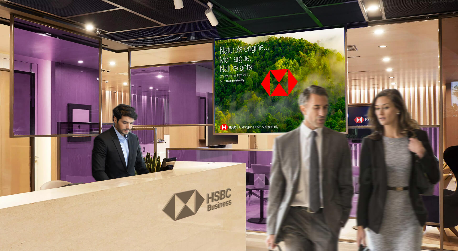 HSBC Business Bank Branch
