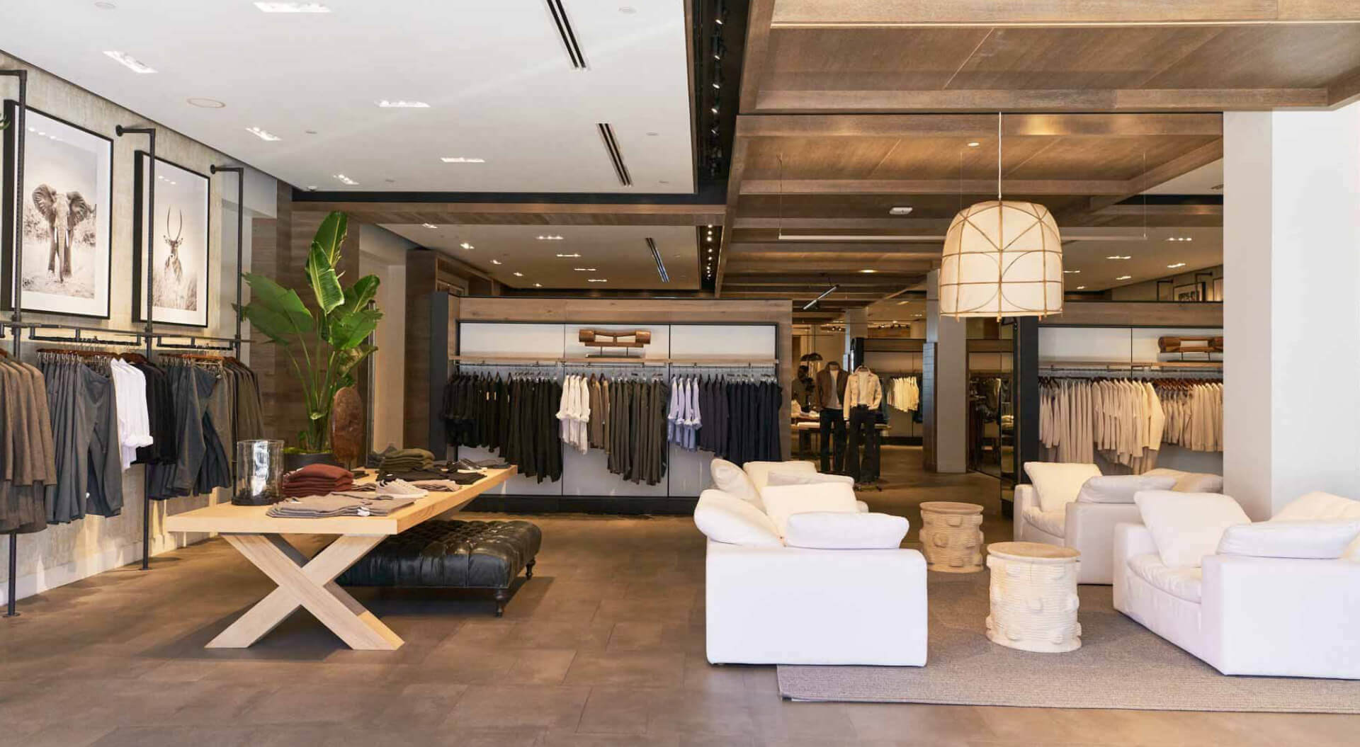 Banana Republic Store Interior Design Concept. Mall of Millenia Los Angeles