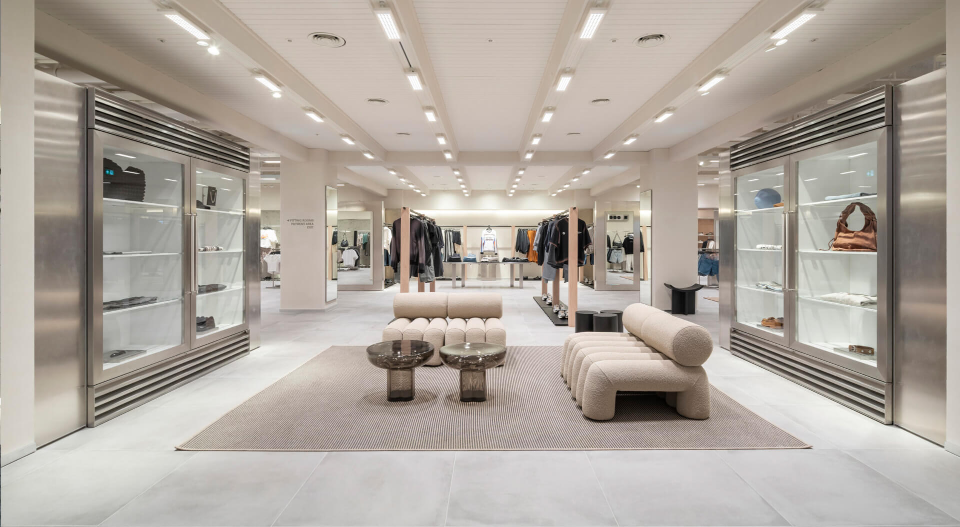 Pull & Bear Retail Branding, Store Interior Design Menswear Department - Oxford Street London