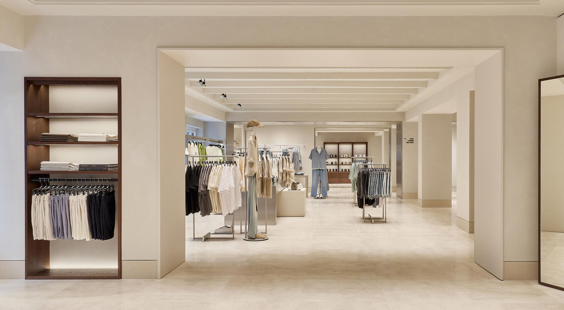 Zara Man Interior Strore Design Torino Italy