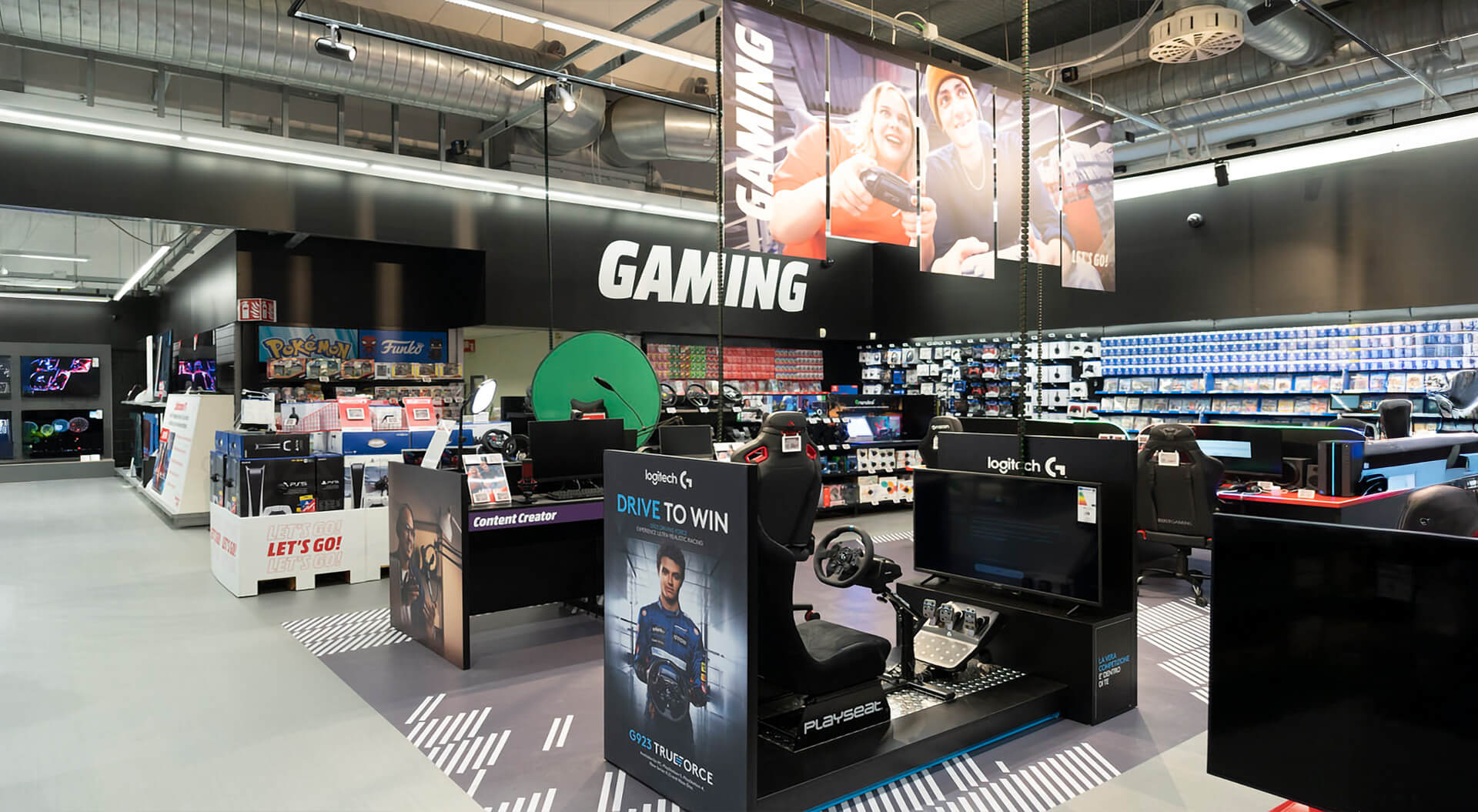 MediaMarkt Xpress Store Gaming Department - Interior Design