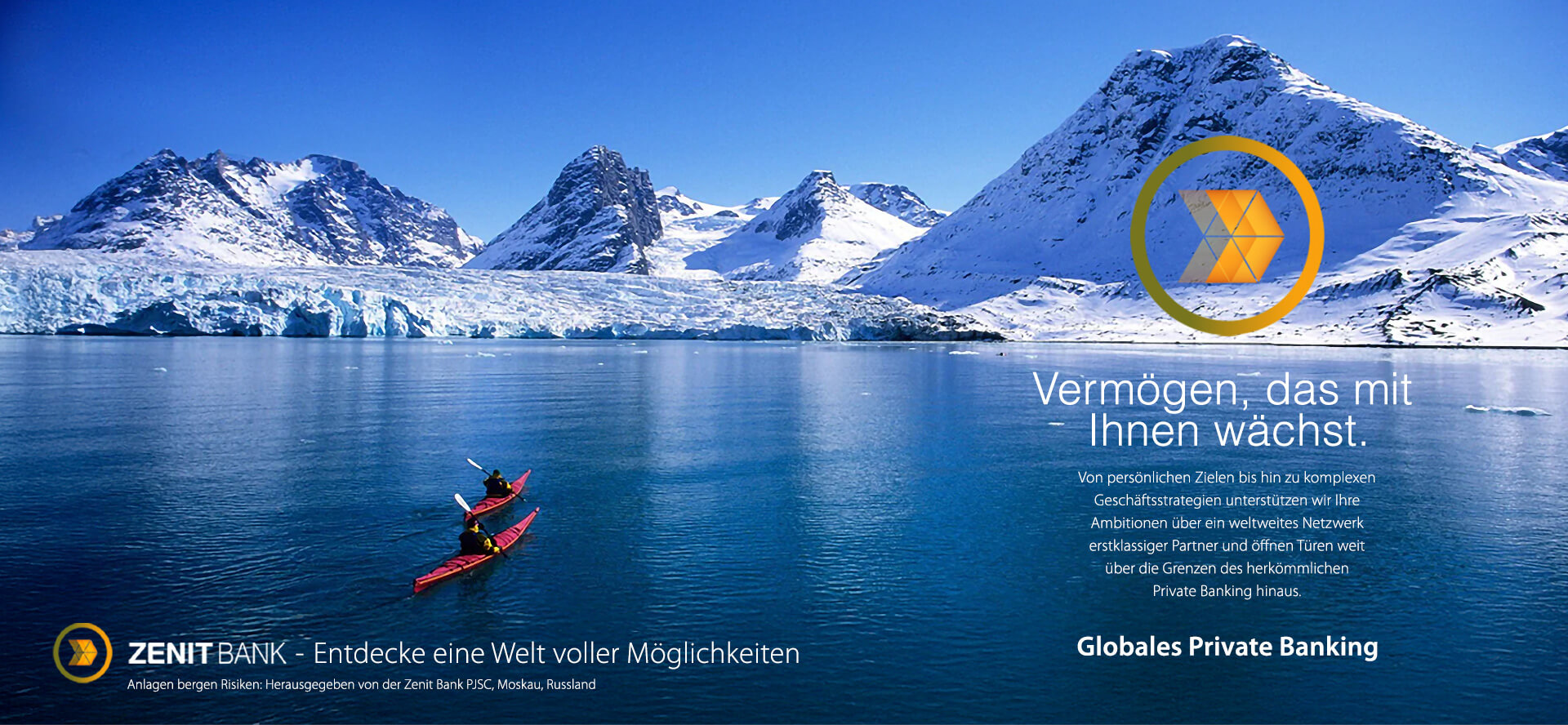 Vermögen, das mit Ihnen wächst. Von persönlichen Zielen bis hin zu komplexen Geschäftsstrategien unterstützen wir Ihre Ambitionen über ein weltweites Netzwerk erstklassiger Partner und öffnen Türen weit über die Grenzen des herkömmlichen Private Banking hinaus. Globales Private Banking. Zenit Bank Entdecke eine Welt voller Möglichkeiten