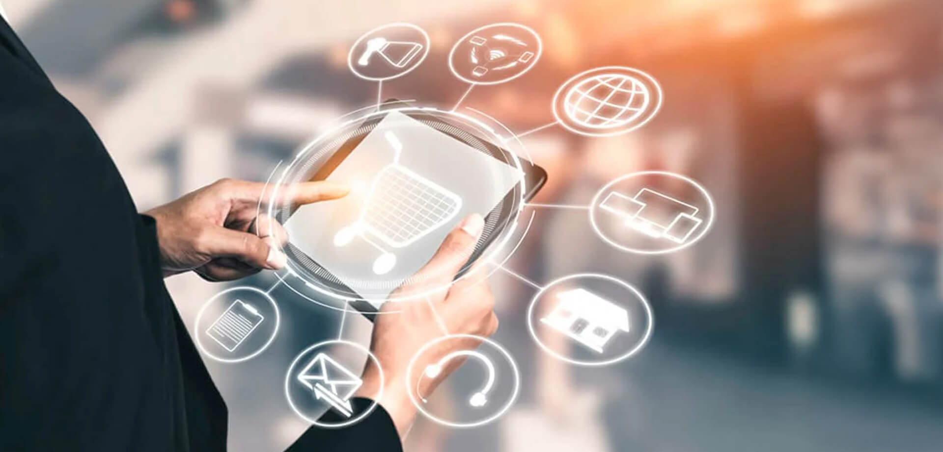 AI 360 degree single supply chain coordinates producing, transporting, and delivering goods for all sales channels.
