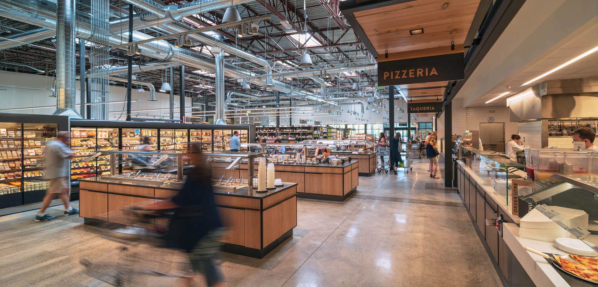 PCC Community Markets supermarket retail environment.