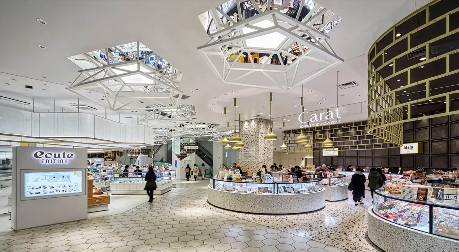 Tokyu Foodshow Edge located inside Shibuya Scramble Square in Tokyo, Japan.