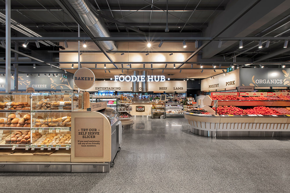 Cutting edge supermarket interior design new lifestyle trends marketing and branding Cutting edge supermarket interior design new lifestyle trends marketing and branding