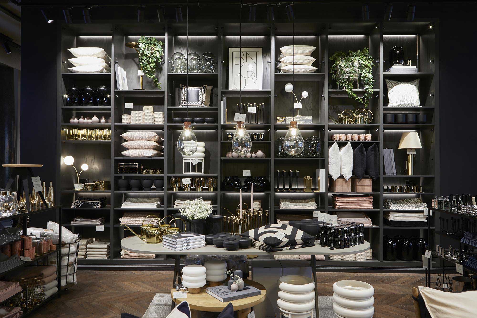 H&M inspiring concepts homewares stores retail trends H&M inspiring concepts homewares stores retail trends