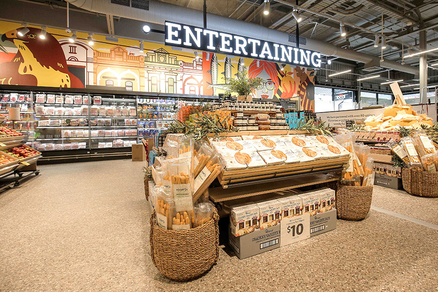 Cutting edge supermarket interior design new lifestyle trends marketing graphics and branding Cutting edge supermarket interior design new lifestyle trends marketing graphics and branding