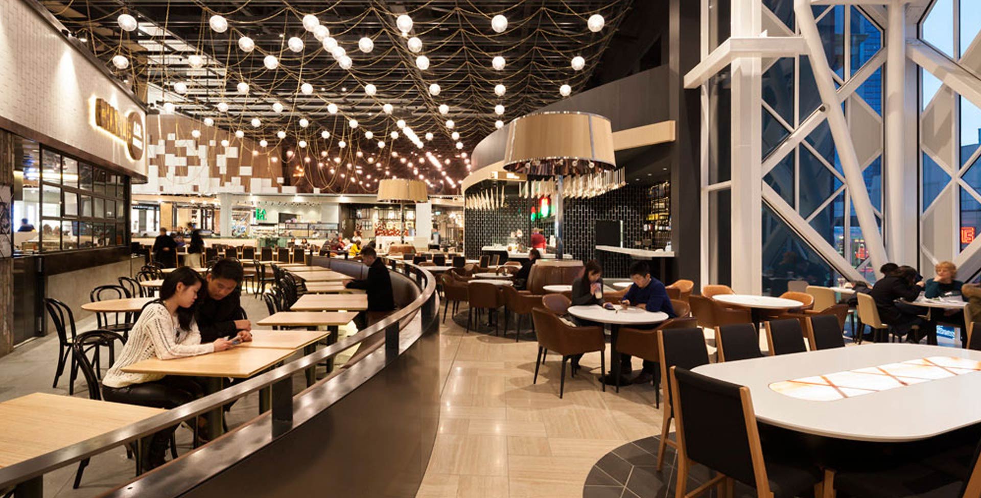 Emporium Mall Melbourne - successful design and branding concepts food court Emporium Mall Melbourne - successful design and branding concepts food court