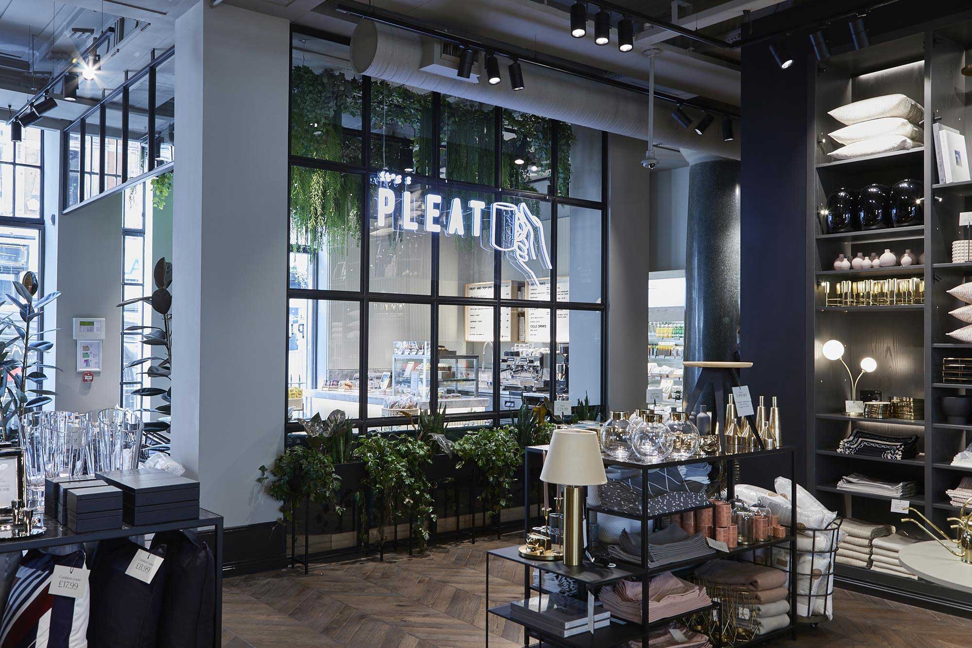 H&M innovative concepts homewares stores retail design trends H&M innovative concepts homewares stores retail design trends