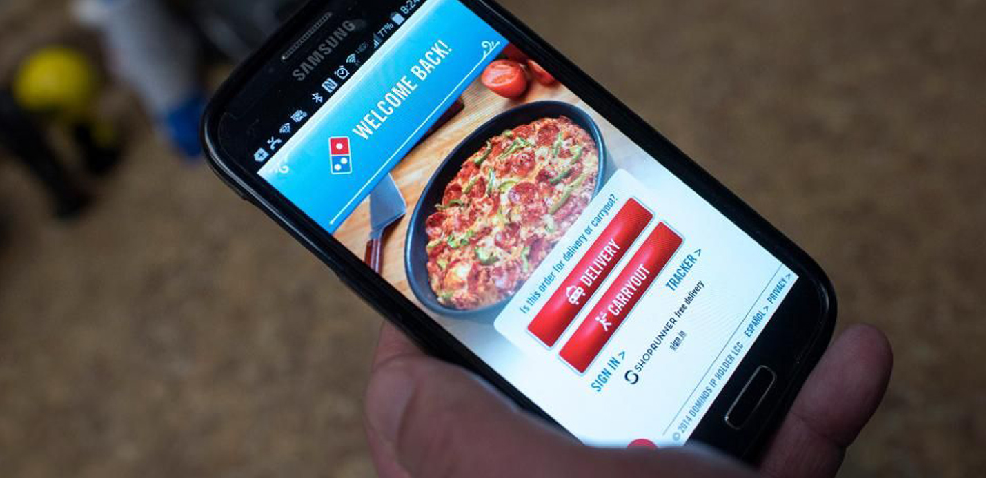 Brands like McDonald’s and Domino’s are just two making it as easy as tap, tap, order. Brands like McDonald’s and Domino’s are just two making it as easy as tap, tap, order.