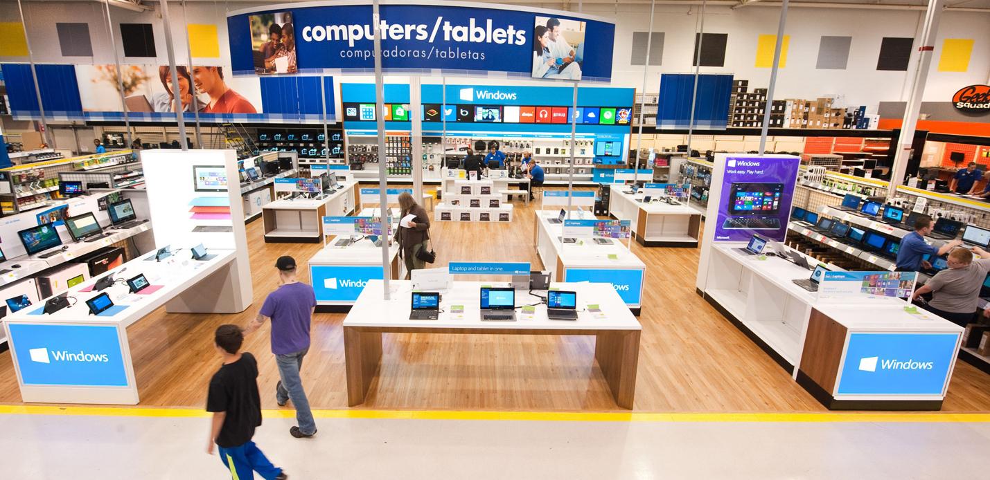 Best Buy and Microsoft partnership direct-to-consumer technology brands Best Buy and Microsoft partnership direct-to-consumer technology brands