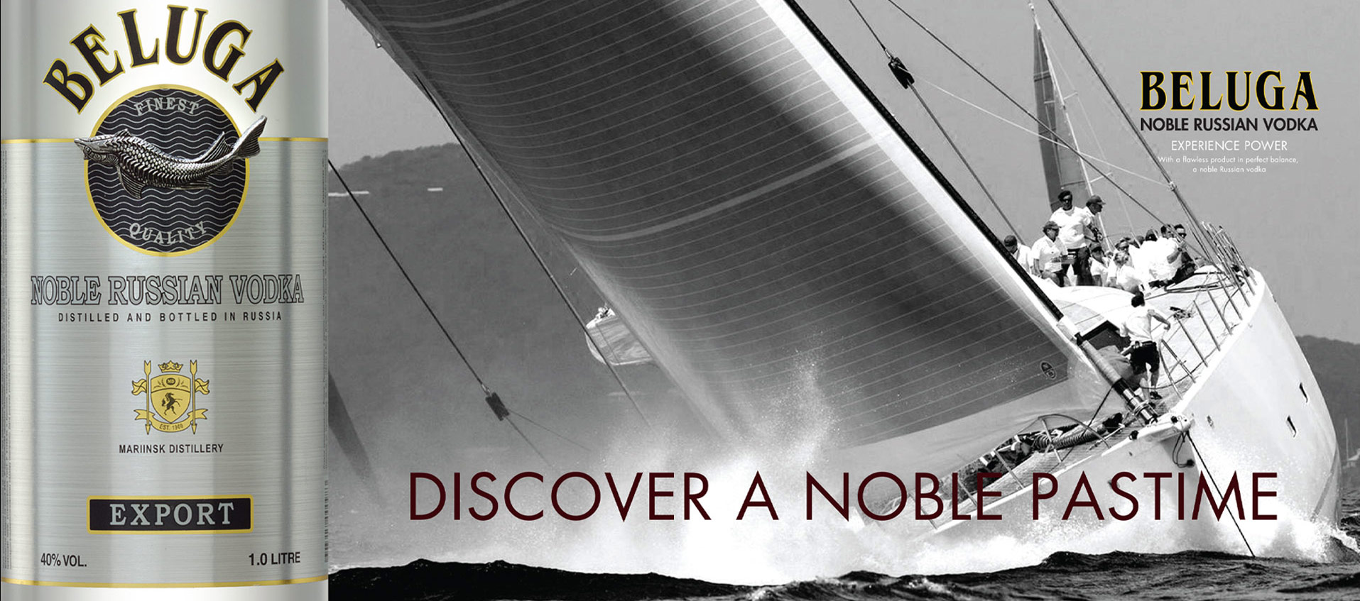BELUGA Noble Russian Vodka duty free marketing Agency BELUGA Noble Russian Vodka duty free marketing Agency