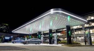 Mercedes-Benz EV Charging Hub, Sandy Springs, Georgia, USA