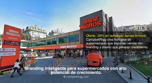 Tienda Migros Ortaköy Estambul - CampbellRigg crea formatos de 
supermercado que impulsan ventas co