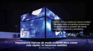 Caja Nike SNKRS - San Francisco - Descubre cómo el branding inmersivo en moda aumenta la conexión de