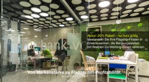 Flagship-Bank Co-Work-Meetingräume Filialdesign Innenansicht – BNP Paribas - Verwandeln Sie Ihre Fla