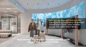 Pull&Bear London Store Interior - How do we bring your brand to life spatially? Through tone of voic